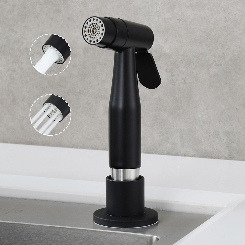 Commercial Kitchen Faucets - 304 Paslanmaz Çelik Siyah Mutfak Lavabo