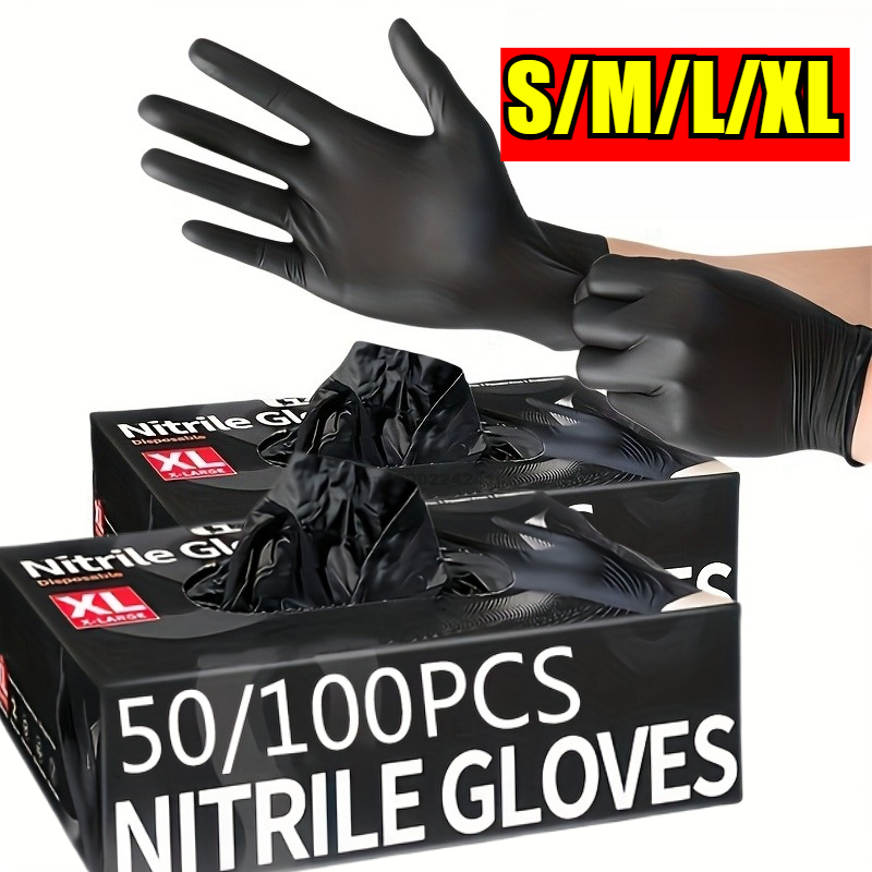 Commercial Kitchen Gloves - Tek kullanımlık nitril su geçirmez eldiven