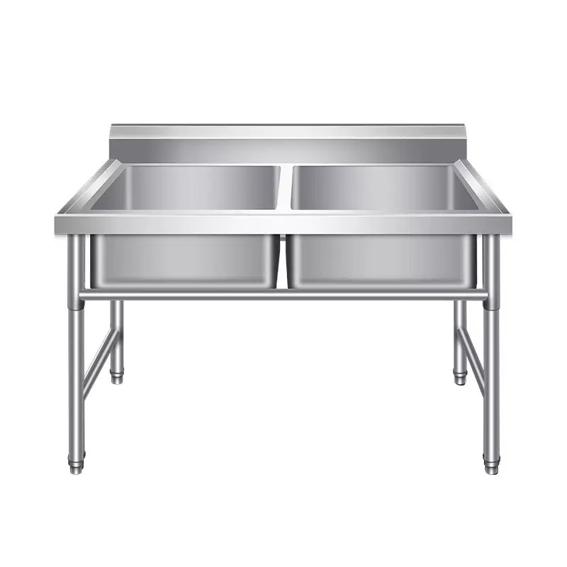 Commercial Kitchen Sink - Ticari Mutfak Paslanmaz Çelik Çalışma Masası