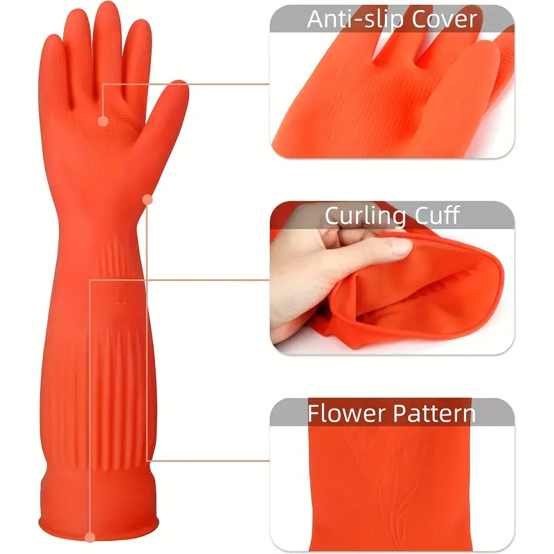 1 çift uzun bıçaklı bulaşık yı - Commercial Kitchen Gloves incelemesi ve fiyatı