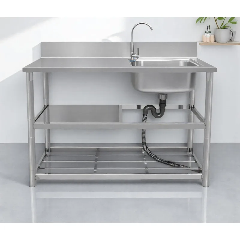 Paslanmaz çelik ayaklı evye ve - Commercial Kitchen Sink incelemesi ve fiyatı