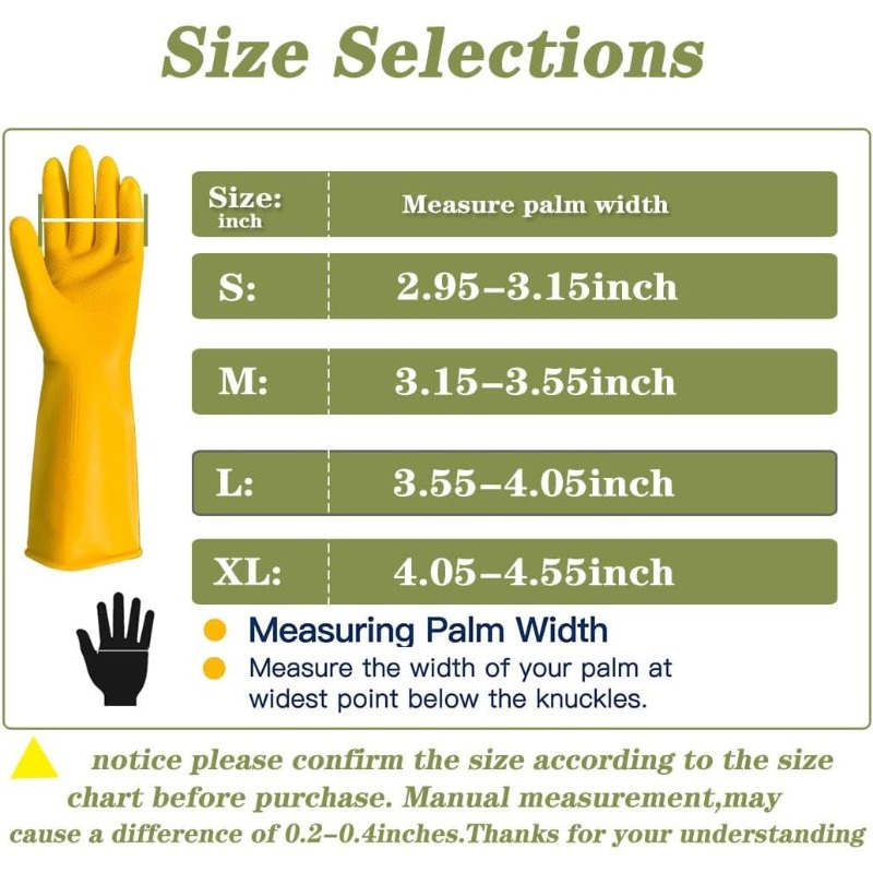 Mutfak için 3 çift bulaşık yık - Commercial Kitchen Gloves incelemesi ve fiyatı