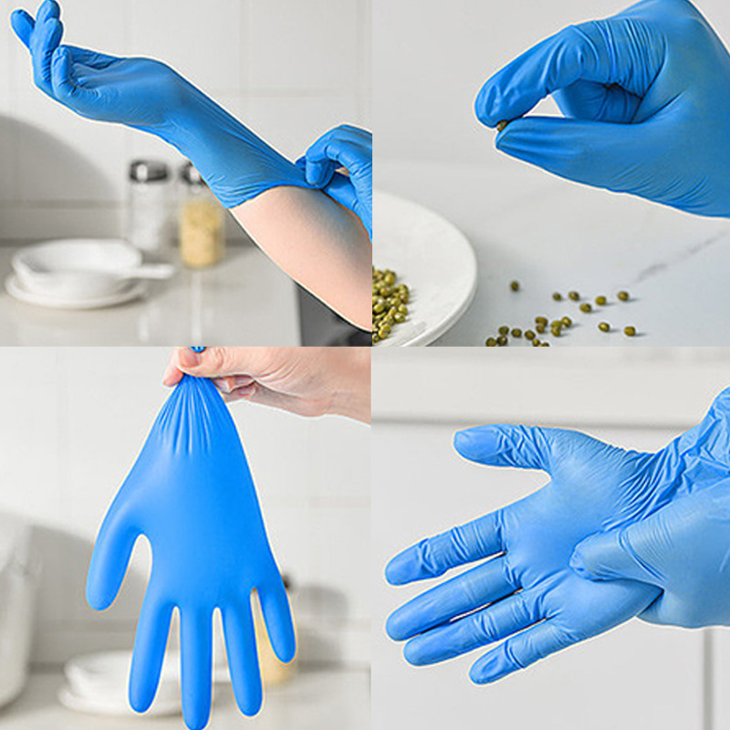 50/100 adet mavi nitril eldive - Commercial Kitchen Gloves incelemesi ve fiyatı