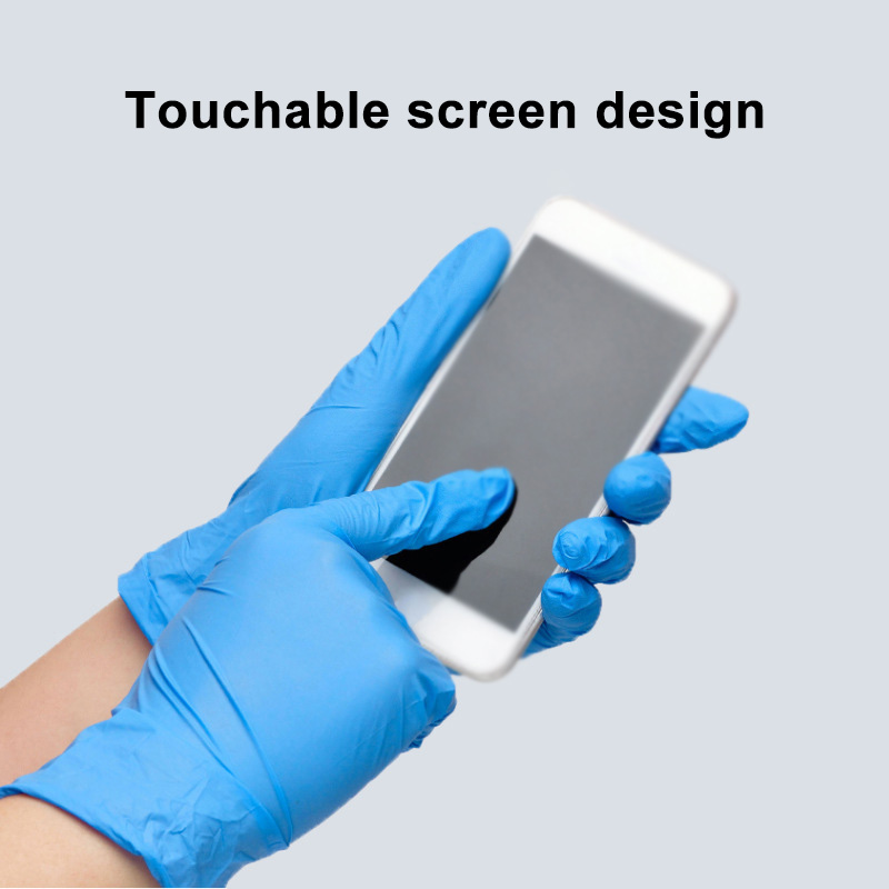 50/100 adet mavi nitril eldive - Commercial Kitchen Gloves incelemesi ve fiyatı