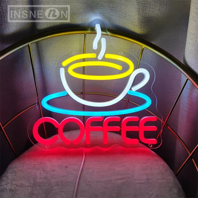 Kahve fincanı tasarlanmış Neon - Commercial Kitchen Walls incelemesi ve fiyatı