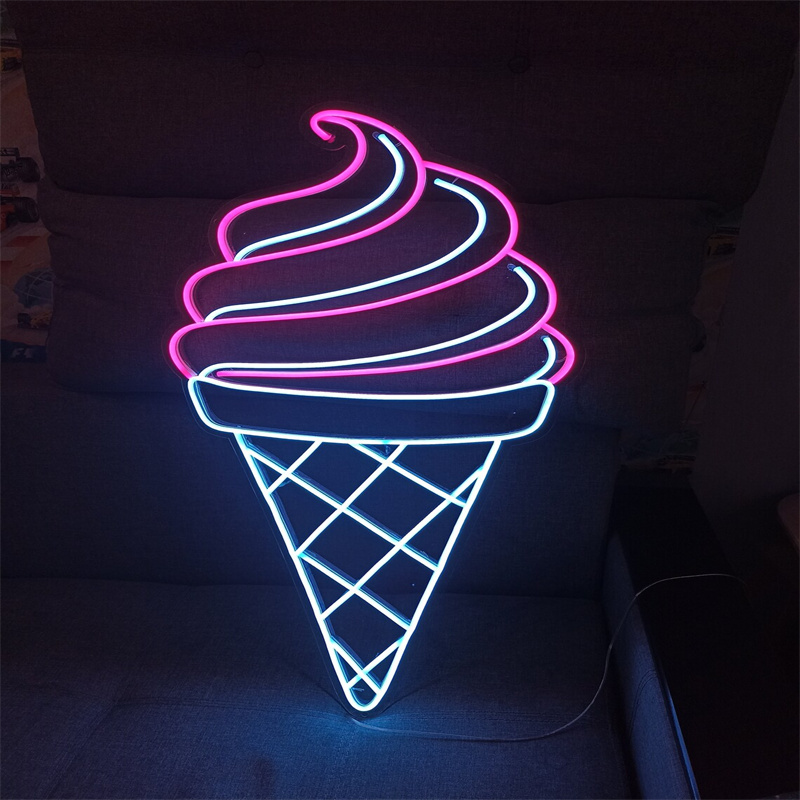 Dondurma LED Neon işık | Ev iç - Commercial Kitchen Walls incelemesi ve fiyatı