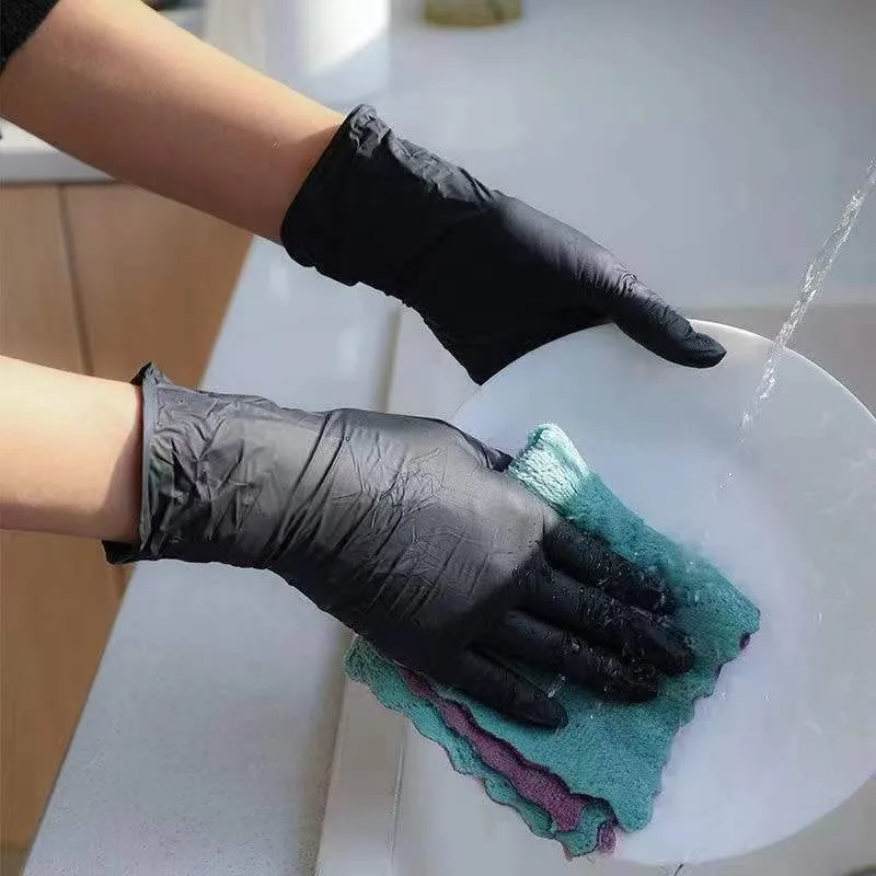 Tek kullanımlık nitril su geçi - Commercial Kitchen Gloves incelemesi ve fiyatı