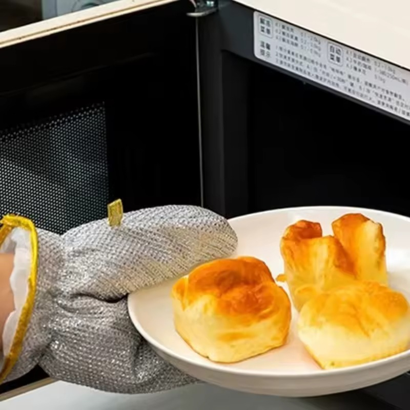 1/2 adet gümüş eldiven ev işle - Commercial Kitchen Gloves incelemesi ve fiyatı