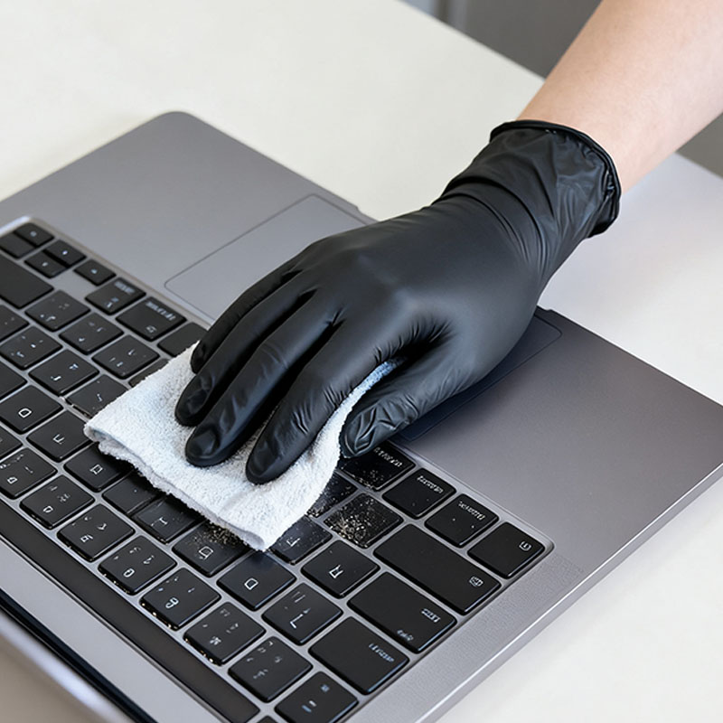 10/50/100 adet siyah tek kulla - Commercial Kitchen Gloves incelemesi ve fiyatı