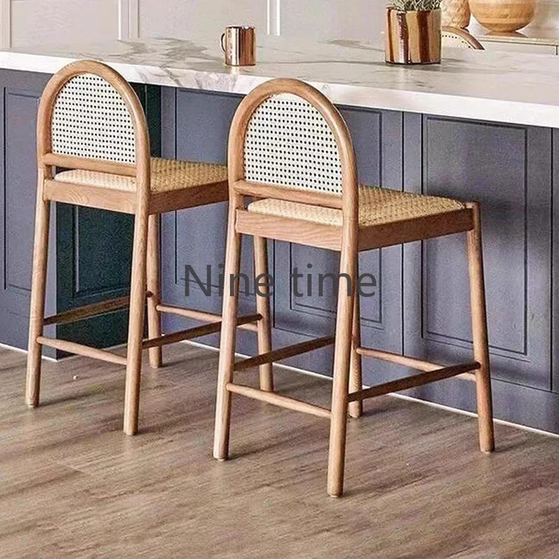 Masif Ahşap Rattan Mutfak Bar  - Commercial Kitchen Design incelemesi ve fiyatı